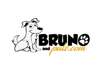 Bruno and pals.com logo design by 35mm