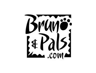 Bruno and pals.com logo design by logolady