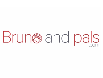Bruno and pals.com logo design by samueljho