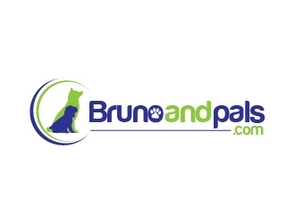 Bruno and pals.com logo design by usef44