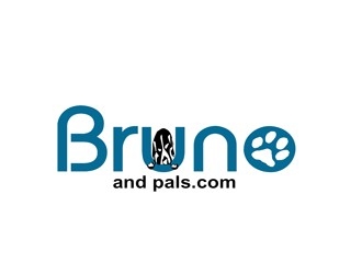 Bruno and pals.com logo design by bougalla005