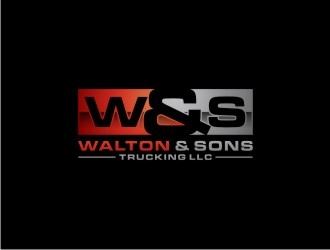 Walton & Sons Trucking LLC logo design by bricton