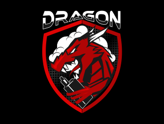 Dragon logo design by Dhieko