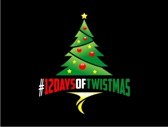 #12DaysOfTwistmas logo design by GemahRipah