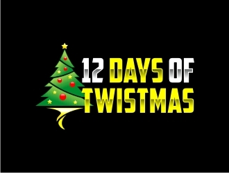 #12DaysOfTwistmas logo design by GemahRipah