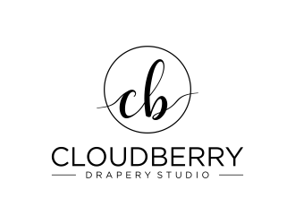 Cloudberry Drapery Studio logo design by salis17