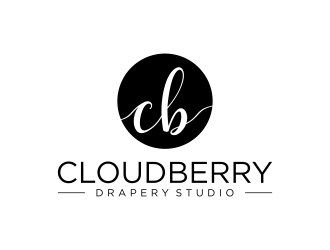 Cloudberry Drapery Studio logo design by salis17