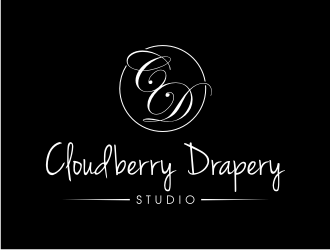 Cloudberry Drapery Studio logo design by Landung