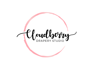 Cloudberry Drapery Studio logo design by kimora
