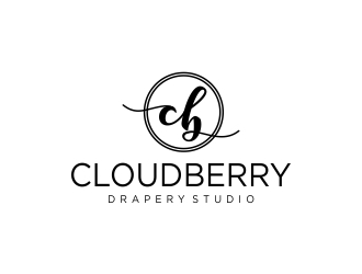 Cloudberry Drapery Studio logo design by CreativeKiller