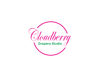 Cloudberry Drapery Studio logo design by dasam