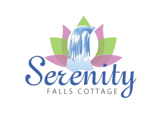 Serenity Falls Cottage logo design by webmall