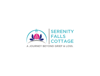 Serenity Falls Cottage logo design by Diancox