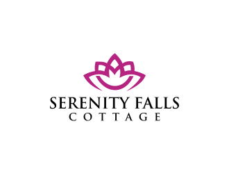 Serenity Falls Cottage logo design by RIANW