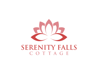 Serenity Falls Cottage logo design by RIANW