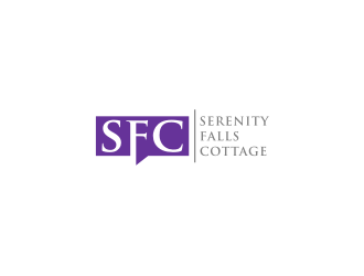 Serenity Falls Cottage logo design by bricton