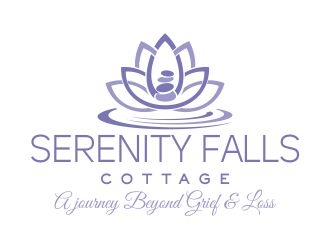 Serenity Falls Cottage logo design by cikiyunn