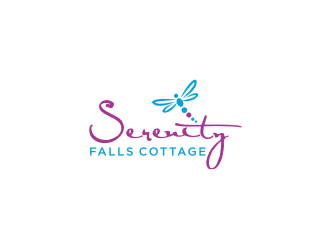 Serenity Falls Cottage logo design by Barkah