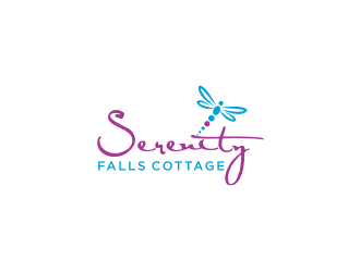 Serenity Falls Cottage logo design by Barkah