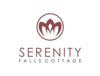 Serenity Falls Cottage logo design by sabyan