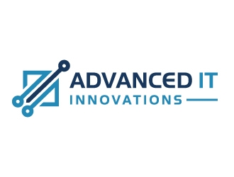 Advanced IT Innovations logo design by akilis13