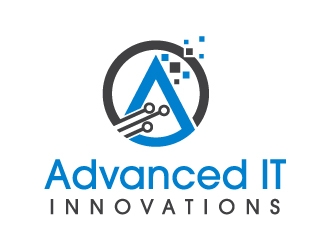 Advanced IT Innovations logo design by kgcreative