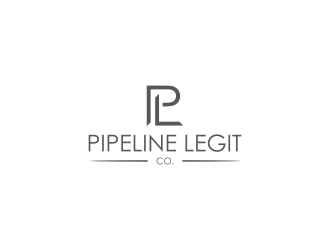 Pipeline Legit Co. logo design by L E V A R
