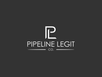 Pipeline Legit Co. logo design by L E V A R