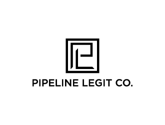 Pipeline Legit Co. logo design by dibyo