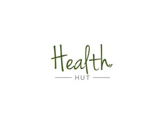 Health Hut logo design by L E V A R