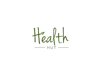 Health Hut logo design by L E V A R