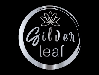 Silver Leaf logo design by mop3d