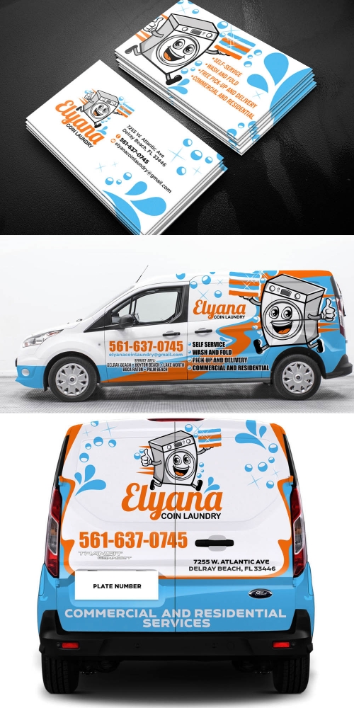 Elyana Coin Laundry  logo design by scriotx