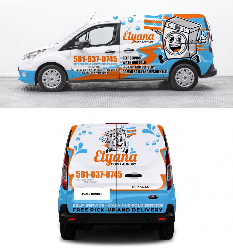 Elyana Coin Laundry  logo design by scriotx