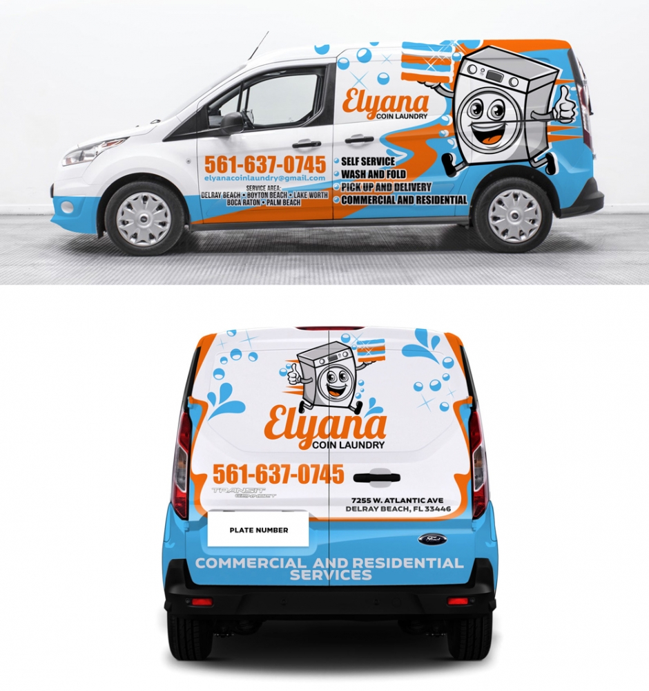 Elyana Coin Laundry  logo design by scriotx