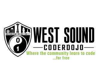 West Sound CoderDojo  logo design by Cyds