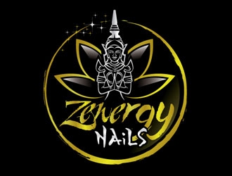 Zenergry Nails  logo design by shere