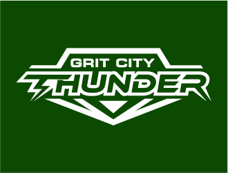Grit City Thunder logo design by mutafailan