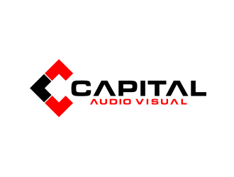 Capital Audio Visual logo design by coco