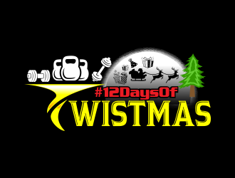 #12DaysOfTwistmas logo design by done
