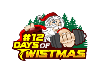 #12DaysOfTwistmas logo design by reight