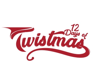 #12DaysOfTwistmas logo design by MarkindDesign