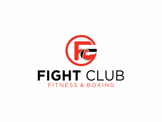 FIGHT CLUB FITNESS & BOXING logo design by Mahrein