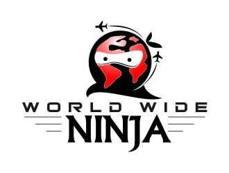 World Wide Ninja logo design by Bl_lue