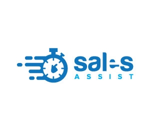 SalesAssist logo design by d1ckhauz