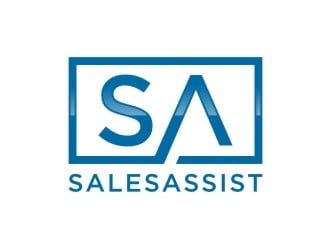 SalesAssist logo design by sabyan