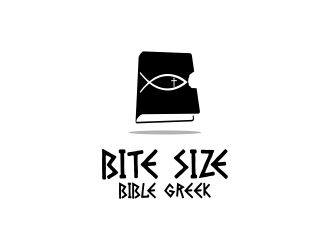 Bite Size Bible Greek logo design by done