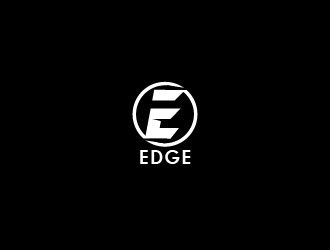 Edge logo design by eyeglass