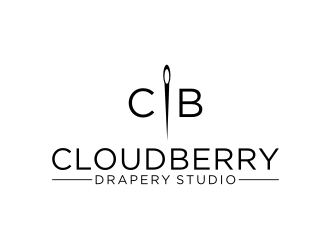 Cloudberry Drapery Studio logo design by nurul_rizkon
