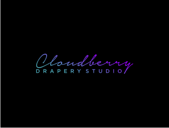 Cloudberry Drapery Studio logo design by bricton
